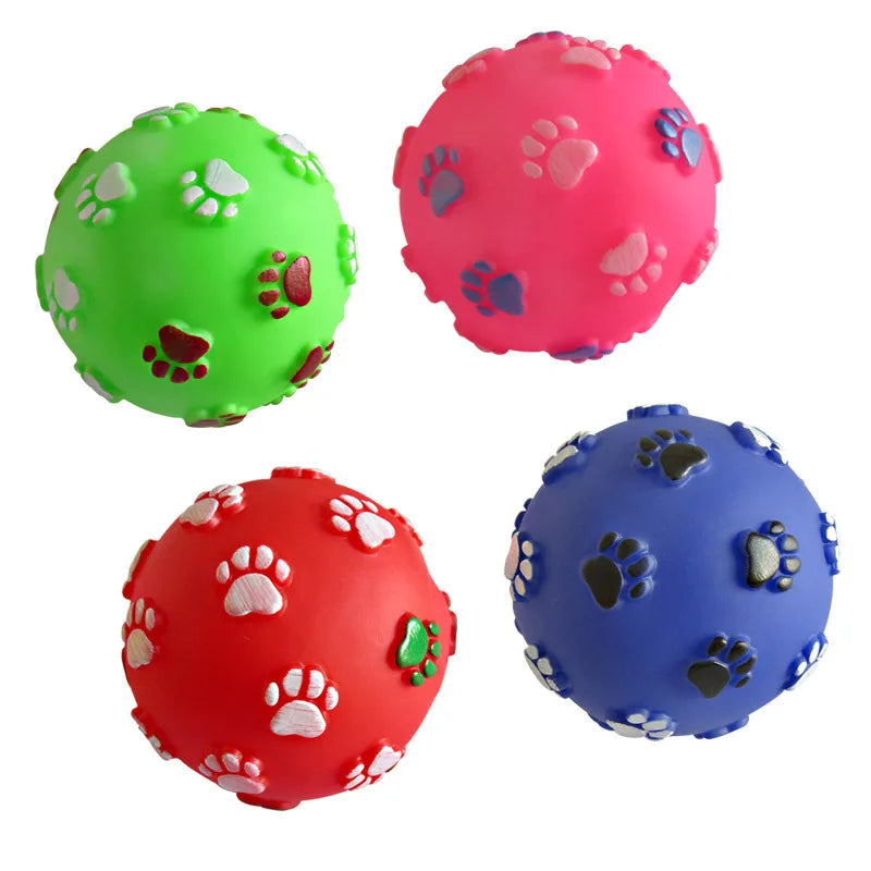 Squeaky Pet Ball Toys - FUR YOU