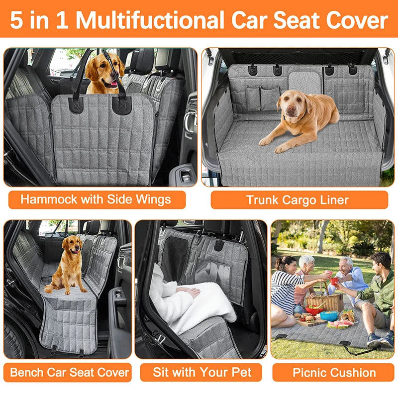 Dog Seat Covers for Cars Back Seat - FUR YOU