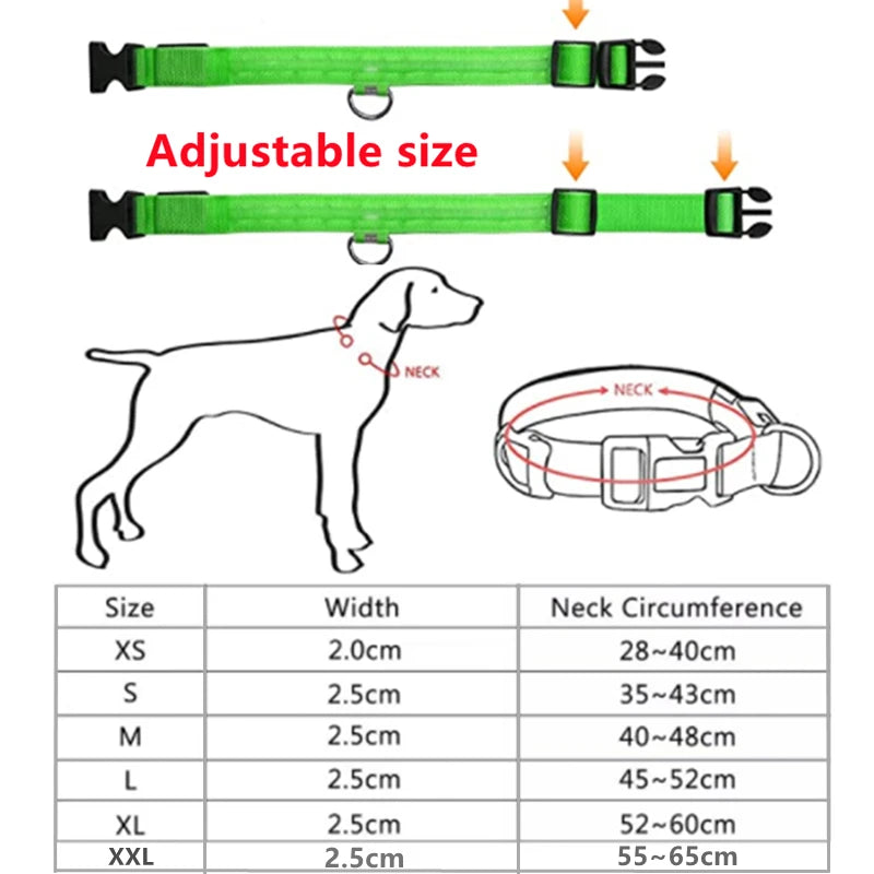 LED Glowing Dog Collar - FUR YOU