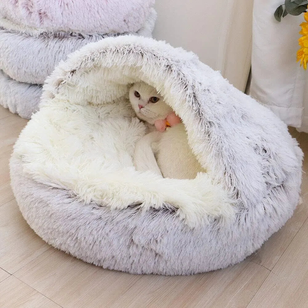 Soft Plush Pet Bed - FUR YOU