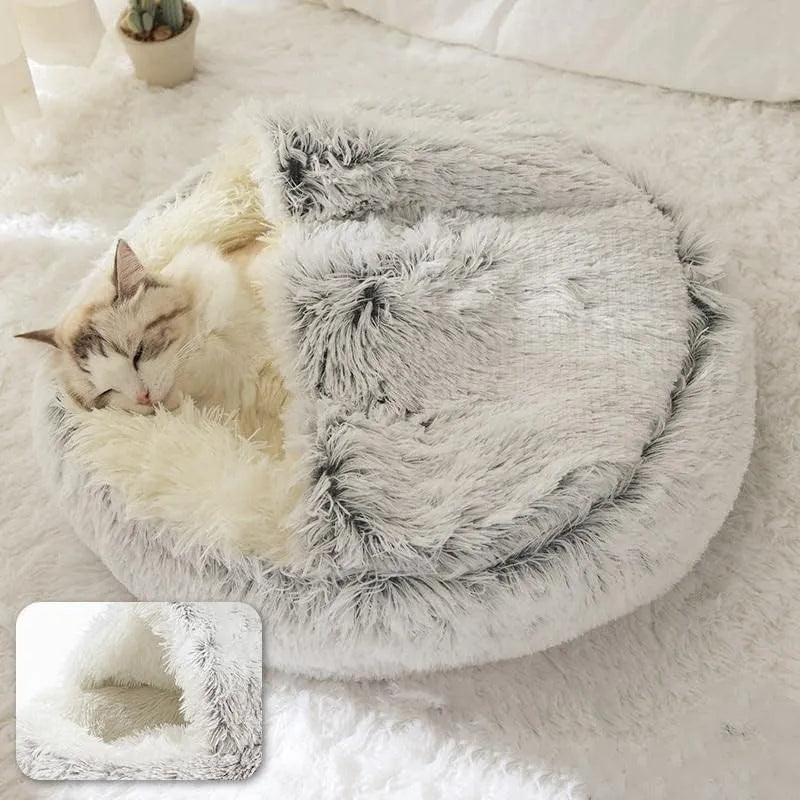 Soft Plush Pet Bed - FUR YOU