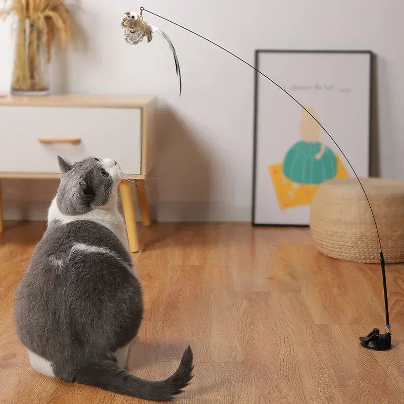 Feather Bird toy for Cat - FUR YOU