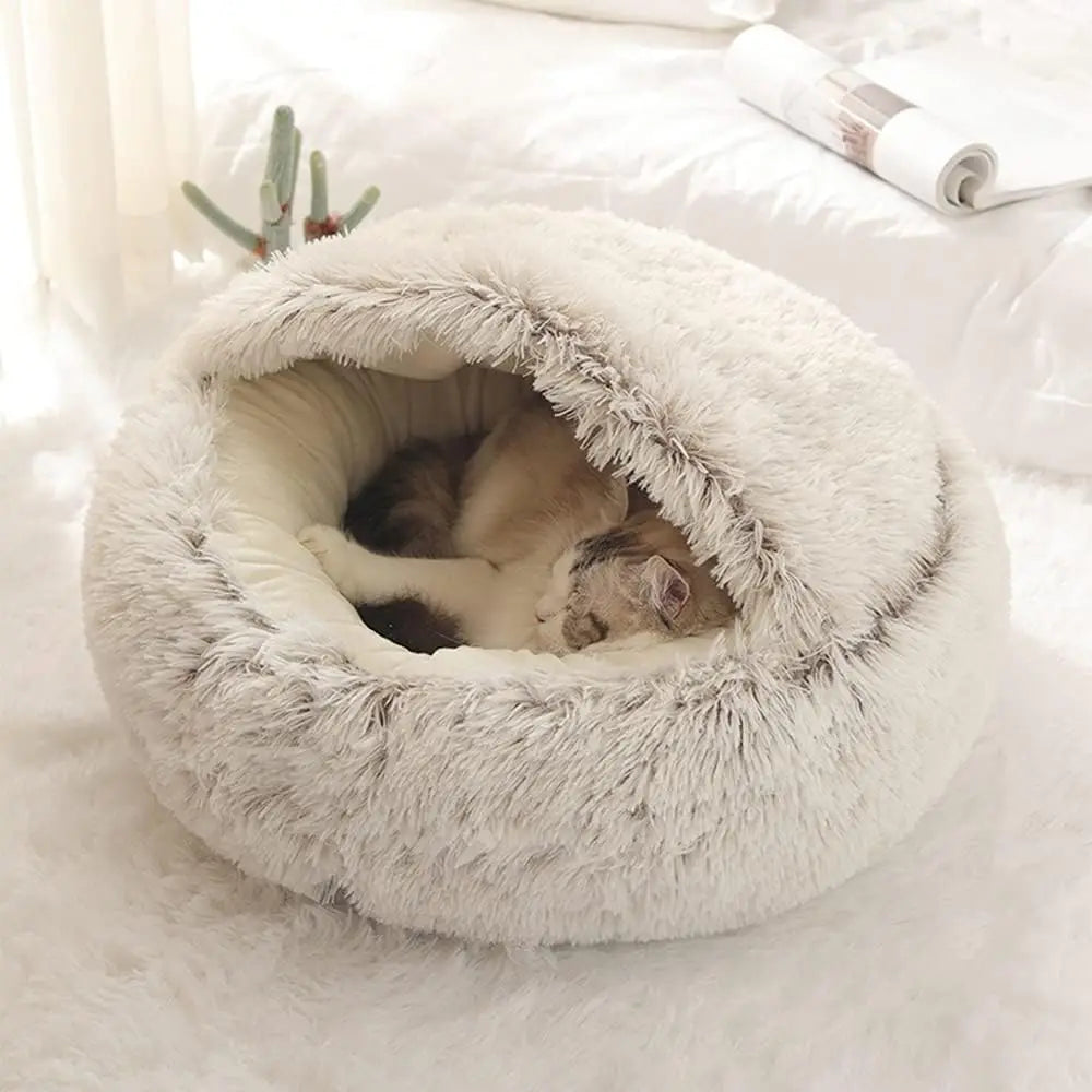 Soft Plush Pet Bed - FUR YOU